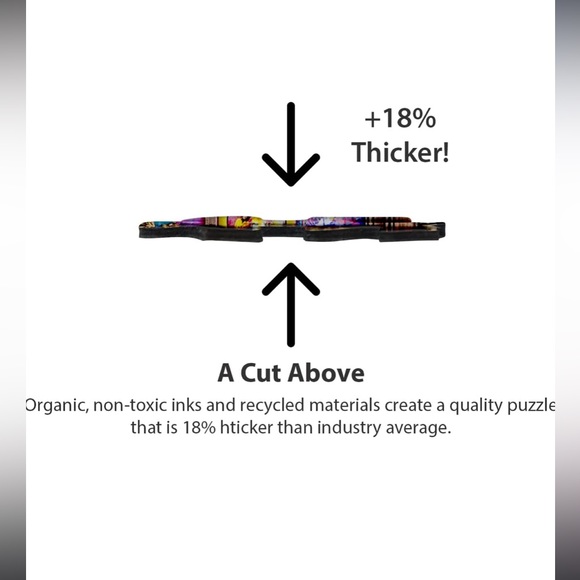 •Springbok 1000pc. ‘Groovy Records’ Puzzle EUC - Picture 4 of 7